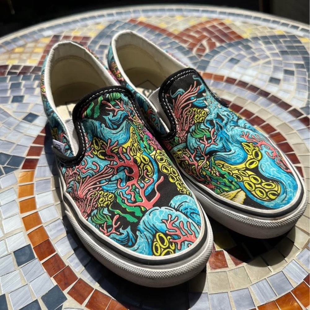 Vans Artistic Slip-On Sneakers
